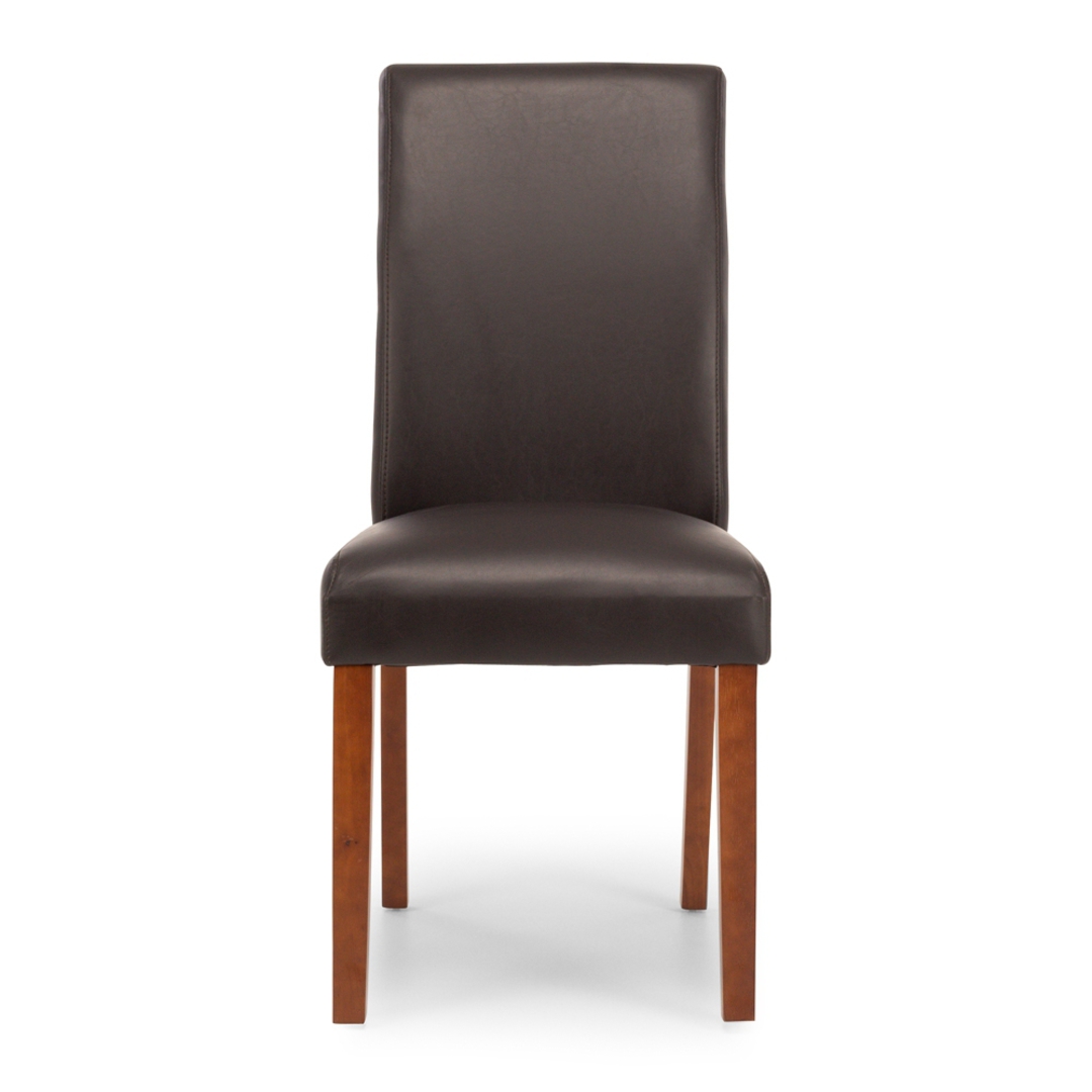 Vienna Dark Brown Chair Light Leg image 1